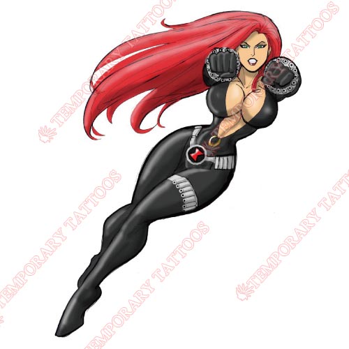 Black Widow Customize Temporary Tattoos Stickers NO.456 Black Widow Customize Temporary Tattoos Stickers NO.456